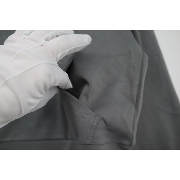 MangoPop Women's Quarter Zip Pullover Sweatshirt Kangaroo Pocket Ribbed Cuffs S - Picture 4 of 10